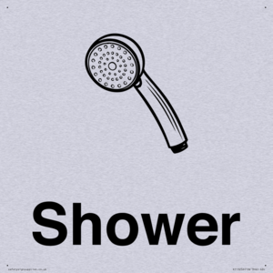 Dementia Shower sign